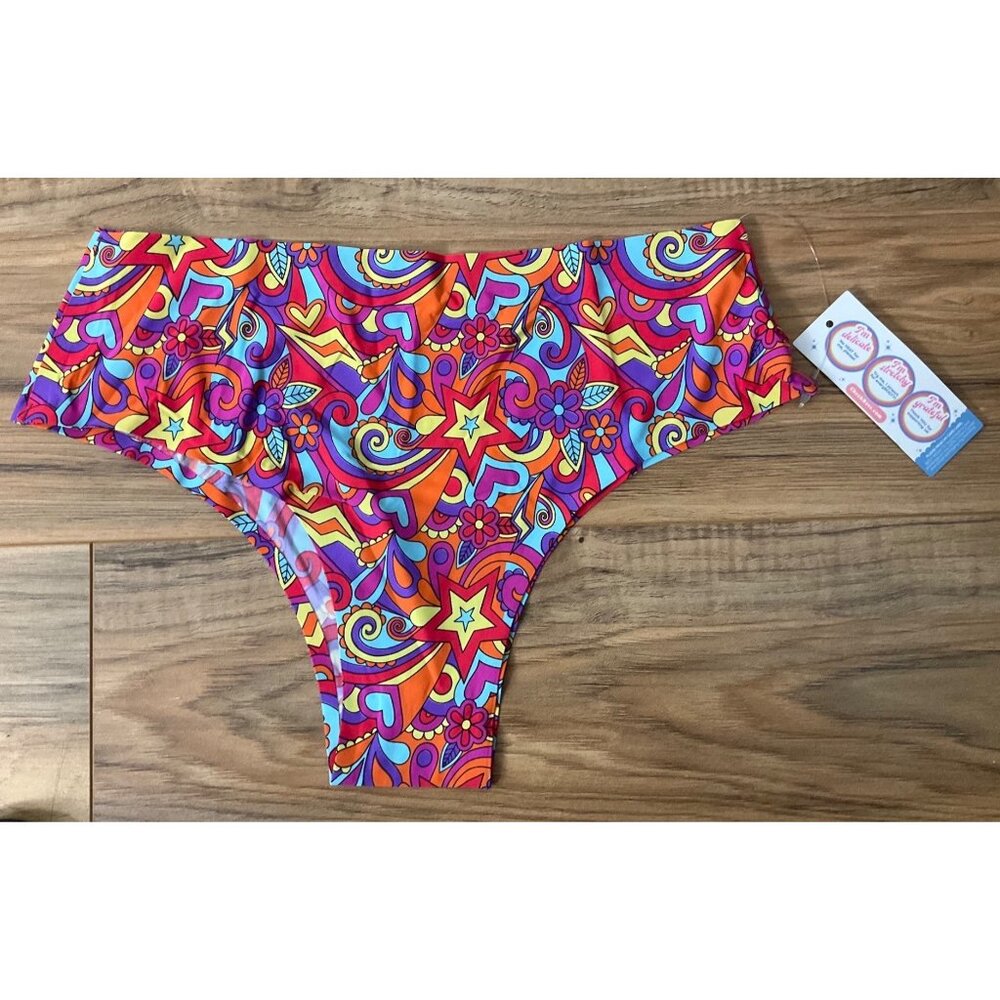 NWT Cheek Boss Psychedelic Cheekies  Size: 2XL